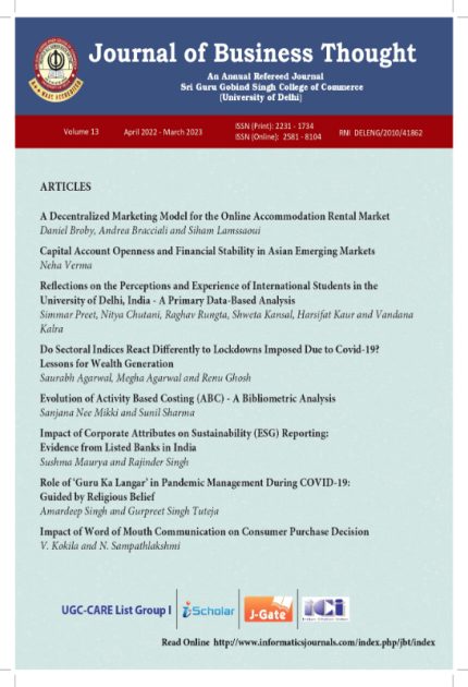 Journal of Business Thought