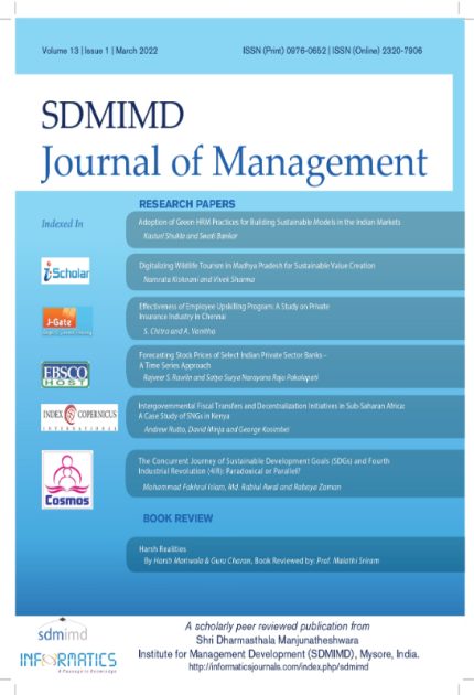 SDMIMD Journal of Management